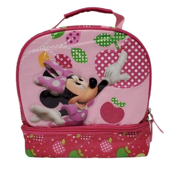 Disney Store Minnie Mouse Apple Lunchbox - Picture 1 of 8